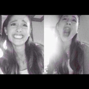 Ariana Grande Funny Faces