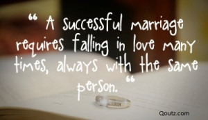 So true. Today marks 33 years of uninterrupted marital bliss. Happy ...