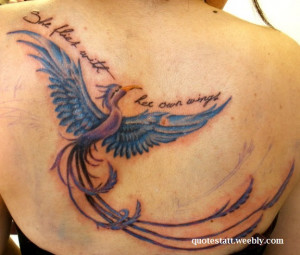 Quotes for Phoenix Bird Tattoo
