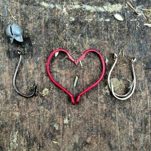 Fishing hooks I love you