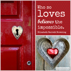 Extraordinary Red Heart & Love Quote Valentine Collage ...