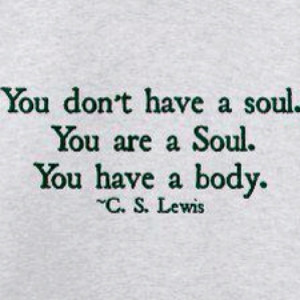 ... You have a body.
