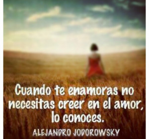 Alejandro jodorowsky quote love