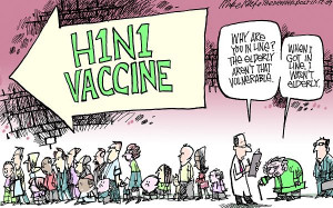 Anti Vaccination Cartoon Mike keefe editorial cartoon