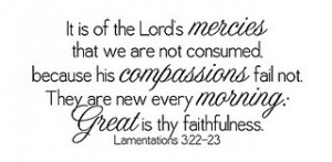 Mercy & Compassion