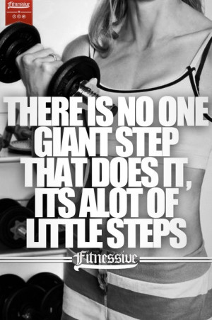 There is no one giant step that does it, it's a lot of little steps.