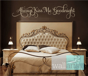 Vinyl Wall Decal Master Bedroom Wall Decal Quote Master Bedroom ...