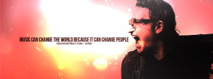 bono music quote bono change the world quote