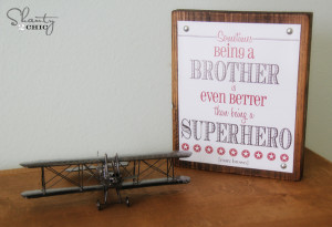 Free Printable – Brother Quote