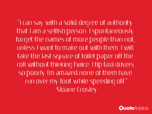 Sloane Crosley
