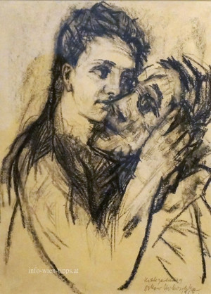 Alma Mahler and Oskar Kokoschka, 1913, Vienna, Leopoldmuseum ...