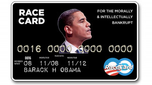 Obama race card