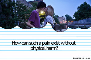 famous quotes love pain