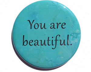 ... mirror - positive affirmation, inspirational quote, inner beauty badge
