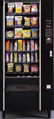 AP LCM1 GFSnack Automatic Products Vending Machine Merchandiser #1439