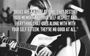 Kurt Cobain Drug Quotes