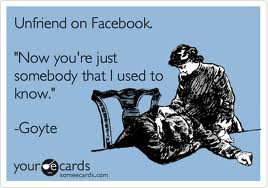 The Meaning Behind A Facebook Unfriend