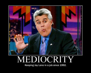 Jay Leno proves once again why he's not funny...