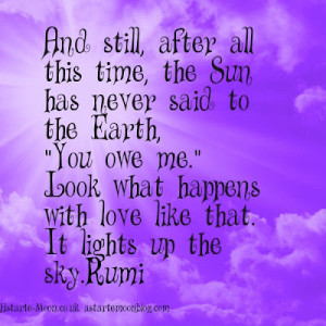 Rumi Quote Life Love Happiness