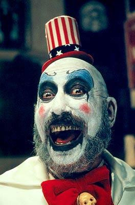 captain spaulding from house of 1000 corpses and the devil s rejects