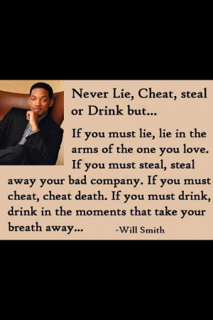 Wise words from Will Smith