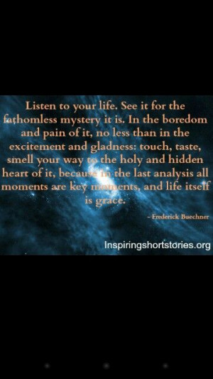 Frederick Buechner quote