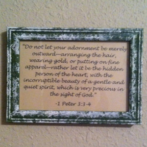 ... printed this bible verse as a reminder by my vanity as I get ready