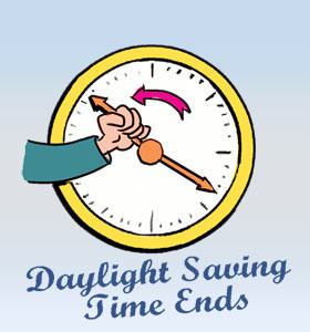 Daylight Saving Time Ends in 2015