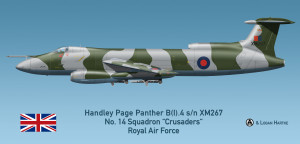 Re: RAF Handley Page Panther - Falklands 1982