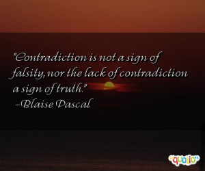 Contradiction Quotes