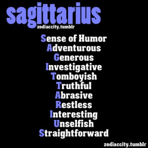 REPOST - Definition of Sagittarius.