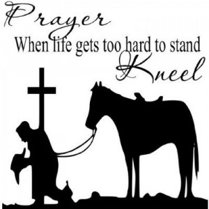 Prayer When life gets too hard....Religious Wall Quotes Wall sayings ...