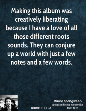 Bruce Springsteen Love Quotes