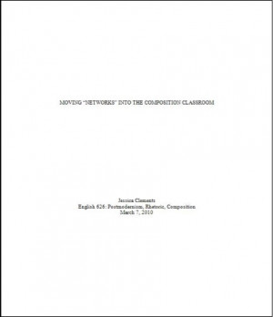 Turabian essay title page
