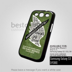 AJ 4147 Supernatural Inspired Quote for Samsung Galaxy S3 I9300 Case ...