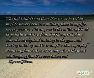 The fight didn't end there. I've never