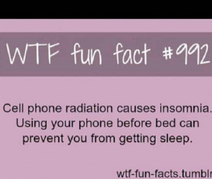 No wonder i cant sleep at night