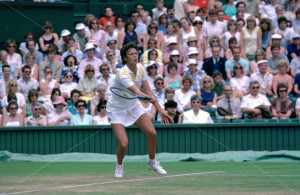 Jo Durie, Wimbledon Tennis, London, England.