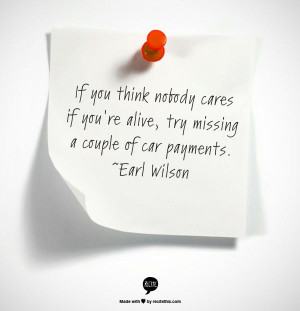 Monday Money Quote: Car Payments
