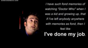 Doctor Who Quotes David...