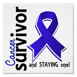 Colon Cancer Survivor Poster