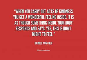 quotes about random acts of kindness