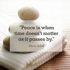 Love this Maria Schell quote. Take some time to meditate, relax and ...