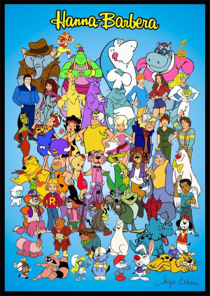 Tribute Hanna Barbera 70s+ 80s by slappy427