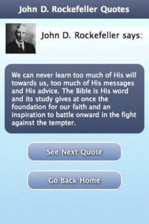 View bigger - John D. Rockefeller Quotes for Android screenshot