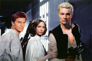 Being a Buffy and a Star Wars fan this would be epic!!