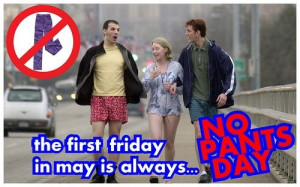 no pants day official!