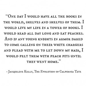 Jacqueline Kelly .: The Evolution Of Calpurnia Tate :.