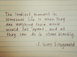 lonely quotes f scott fitzgerald the great gatsby
