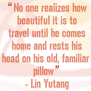 ... home and rests his head on his old, familiar pillow.